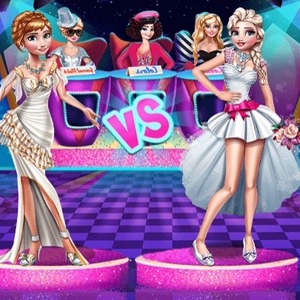 barbie and elsa fashion contest 2