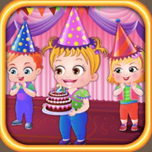 Baby Hazel Birthday Surprise - Having a happy birthday party