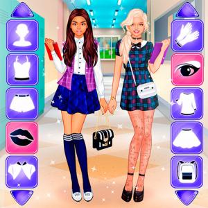 High School BFFs: Girls Team – Try on high school fashion style