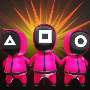 Squid Game Bomb Bridge Game – Cross the bridge filled with bombs