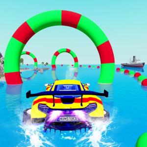 Water Car Stunt Racing – Racing on the water and the ground