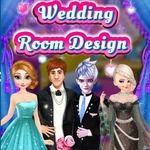 Frozen Sisters Wedding Room Design